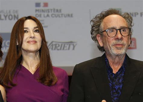 Photo Monica Bellucci Et Tim Burton Tim Burton A Re U Le Prix