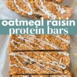 Healthy Protein Bars Oatmeal Raisin The Clean Eating Couple