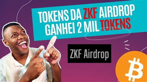 Como Pegar Os Tokens Da Zkf Airdrop Mil Tokens Youtube