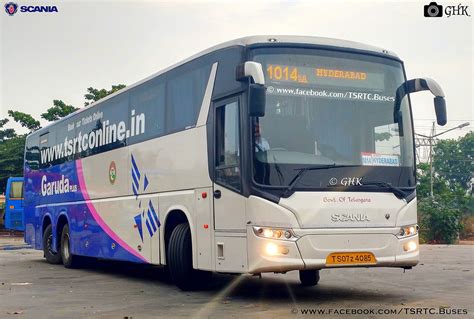 TSRTC GARUDA PLUS Buses VOLVO B9R I Shift And Scania 13 7m