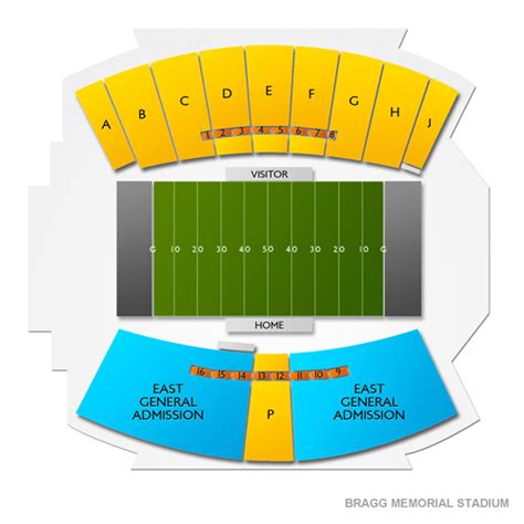 Famu Bragg Stadium Seating Chart: A Visual Reference of Charts | Chart ...