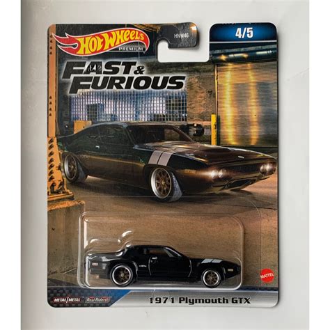 Xe Hot Wheels Premium 71 Plymouth GTX Fast And Furious 8 Shopee Việt Nam