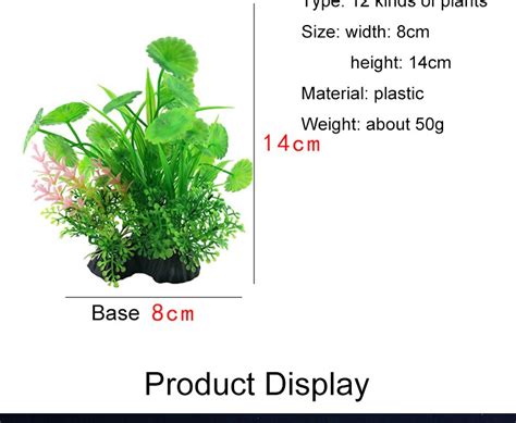 Plante D Aquarium X X Cm Plantes D Coratives Artificielles Pour