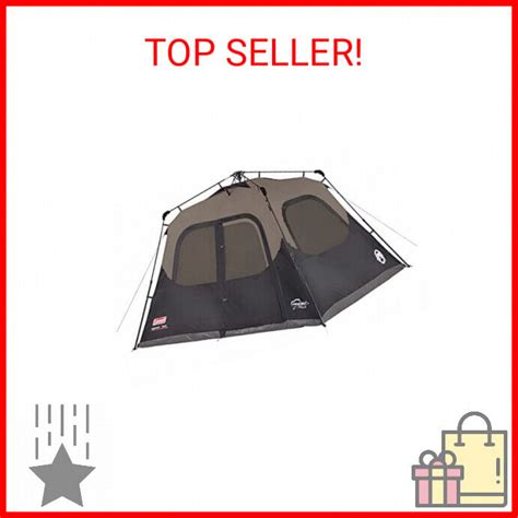 Coleman Cabin Tent With Instant Setup In 60 Seconds Ebay