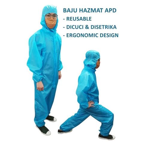 Jual Promo Baju Hazmat Apd Coverall Safety Suit No Min Order