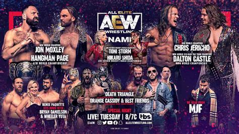 Aew Dynamite Results 10182022 Moxley Vs Page Jericho Vs Castle