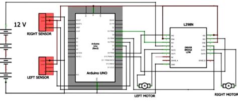 Line Follower Robot Circuit using Arduino - Homemade Circuit Projects