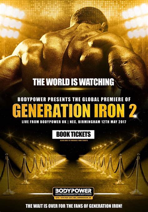 Book Your Tickets Now For Generation Iron 2 And Save Evolution Of