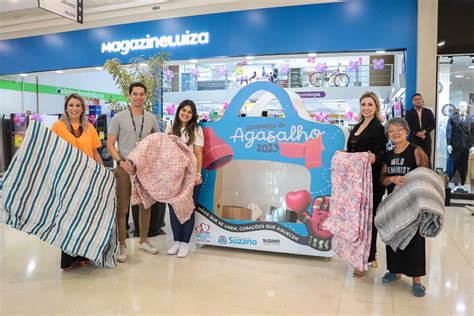 Sacola Solidária arrecada cobertores e agasalhos no shopping de Suzano