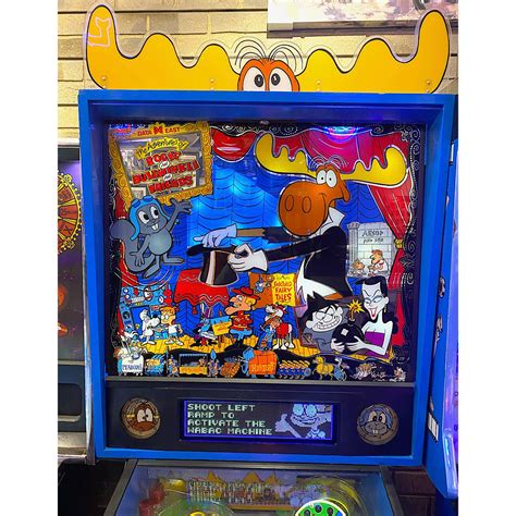 The Adventures Of Rocky And Bullwinkle And Friends Pinball Machine