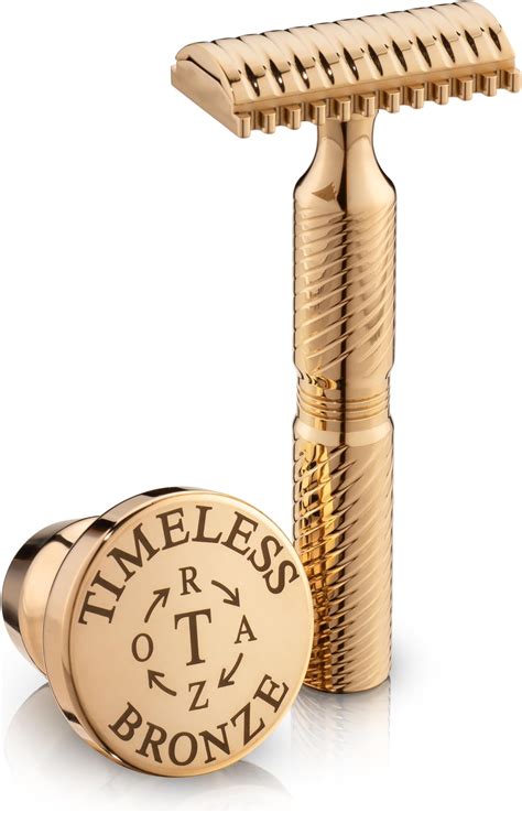 American Made Titanium Double Edge Safety Razor By Timeless