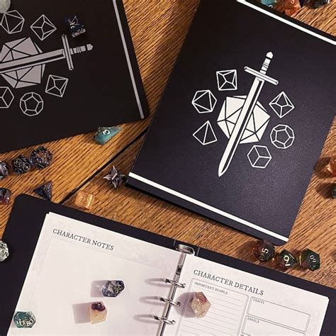 Dnd Binder Etsy