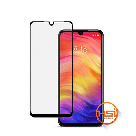 Vidrio Templado 9D Xiaomi Redmi Note 8 Pro HSI Mobile