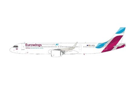 Eurowings Airbus A321 251nx Neo D Aeea With Stand Jfox Inflight Jf A321