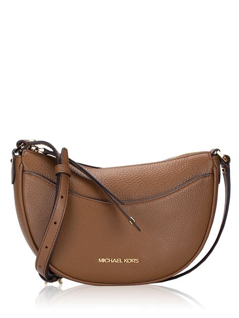 Michael Kors Dover Small Half Moon Crossbody Luggage