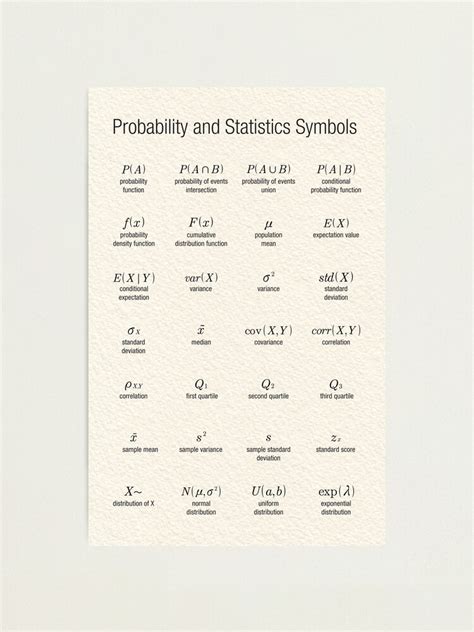 detection probability symbols