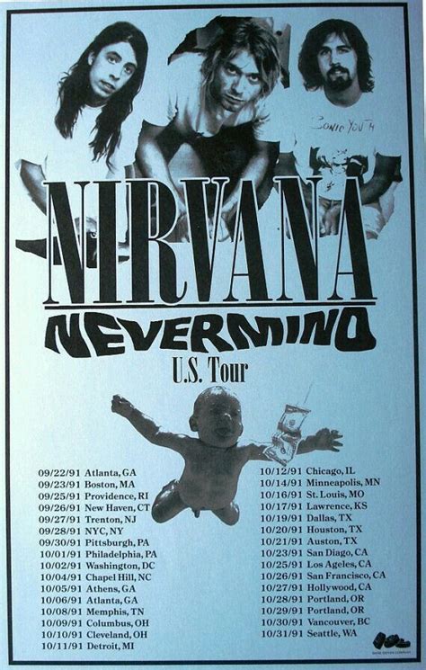 Nirvana Nirvana Poster Concert Posters Concert Poster Design