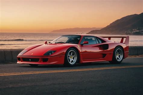 Fonds décran Ferrari F40 1001Moteurs Voitures légendaires et Blog