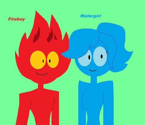 Fireboy y Watergirl by 2107nmn on DeviantArt