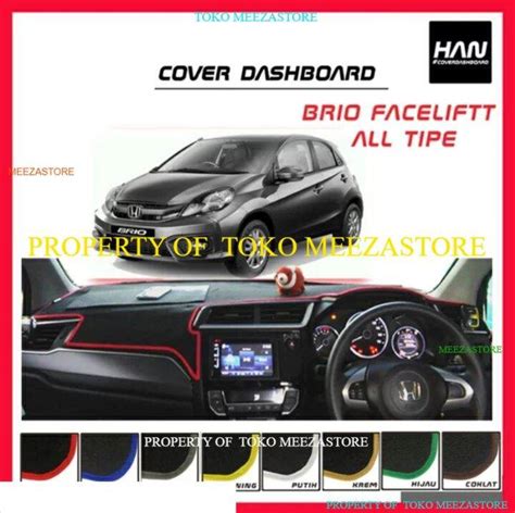 Cover Dashboard Pelindung Dashboard Penutup Dashboard Honda Brio New