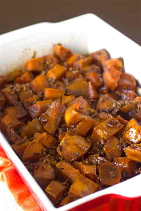 Easy Candied Yams Recipe Brown Sugar Food Blog