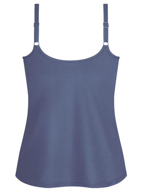 Amoena Valletta Mastectomy Top Blue Erilan