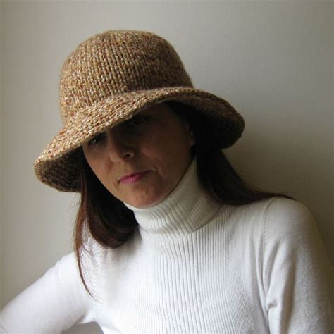 Bucket Hat Pdf Knitting Pattern How To Make A Cloche Hat Etsy Pdf