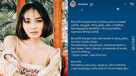 Biodata Revina Vt Lengkap Umur Dan Agama Selebgram Viral Karena The