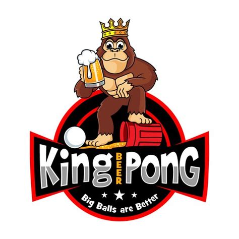 King Pong - Giant Beer Pong | Logo design contest