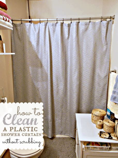 How To Clean A Plastic Shower Curtain Tastefully Eclectic