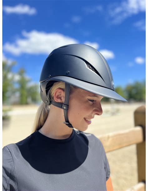 Casque Gpa Easy First Lady Hybride Mat Casques Equitation