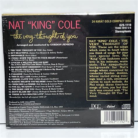 Yahoo オークション 未開封 NAT KING COLE ナット キング コール TH