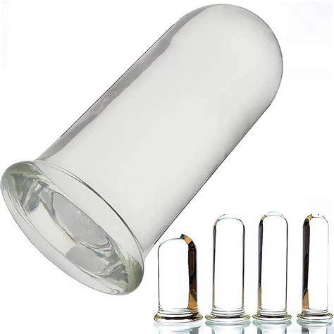 Analkugeln Groß Kristall Glas Dildo Analplug Butt Plug Glasdildo Mit Saugnapf Cm Cm Dick