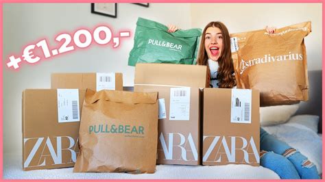 MEGA SHOPLOG Zara H M Stradivarius Bershka Pull And Bear YouTube