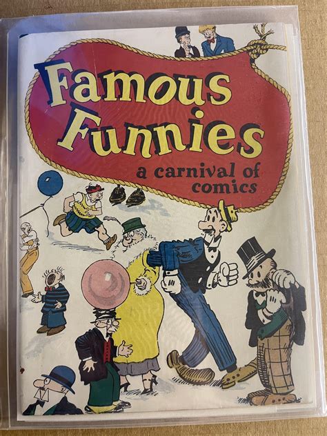 Famous Funnies A Carnival Of Comics. 1933. Considered to be the first ...