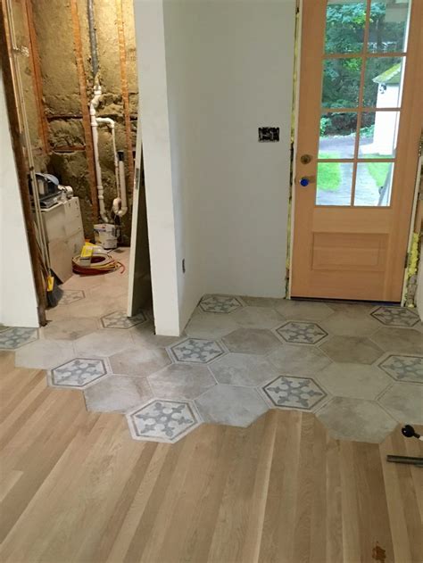 Fullsizerender 4 Tile To Wood Transition Transition Flooring House Flooring Bathroom Flooring