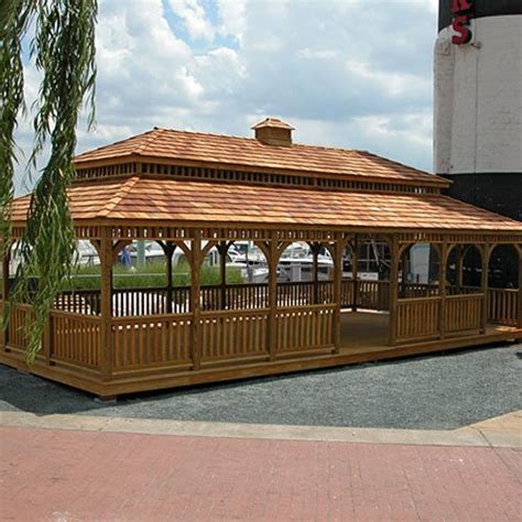 Large Custom Wood Gazebos Country Lane Gazebos