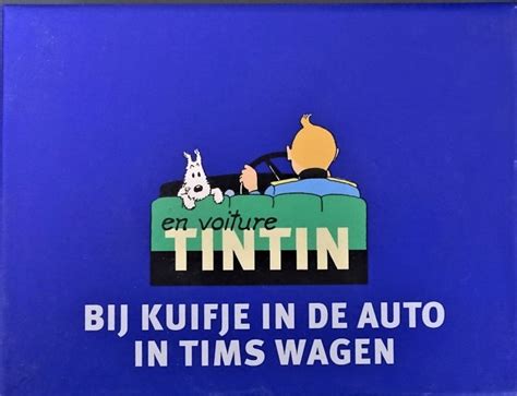 Akim Stripwinkel Kuifje Speelkaarten Bij Kuifje In De Auto