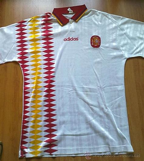 Camiseta España Mundial Usa 94 Segunda Talla Vendido En Venta