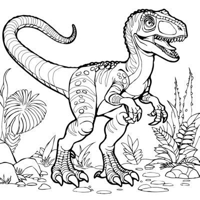 Coloriage De V Lociraptor Imprimer Pdf Gratuit Lilocolors