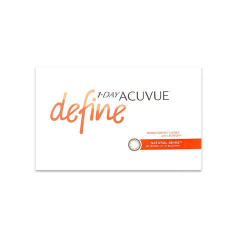 1-DAY ACUVUE define Natural Shine 90 Pack – Buy your contacts