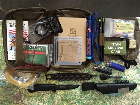 This Is The Small Compact Survival Kit Designed To Go With The