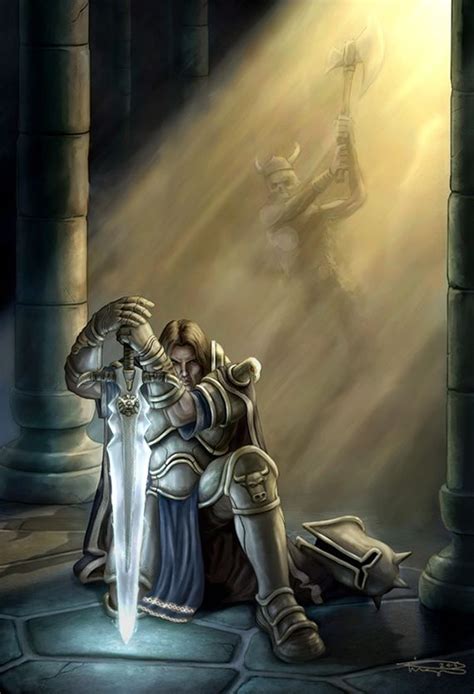 Kneeling Knight Painting at PaintingValley.com | Explore collection of ...