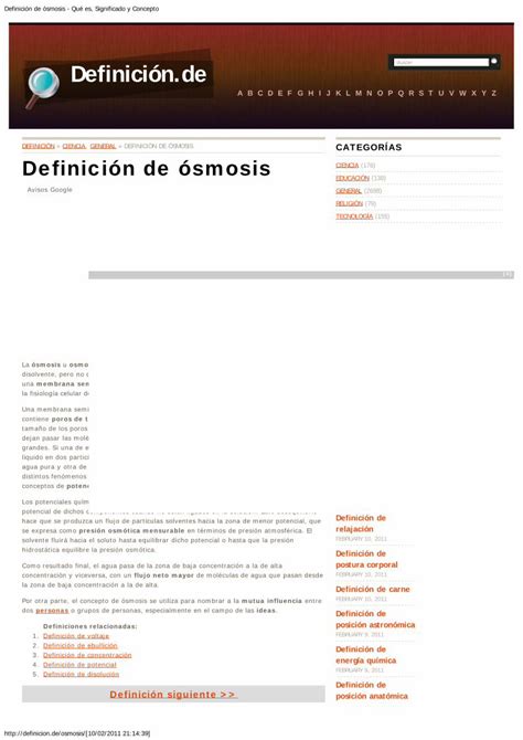 Pdf Definici N De Smosis Qu Es Significado Y Concepto Dokumen Tips