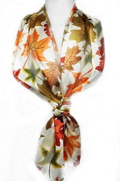 15 Amazing Autumn Leaves Scarf Collection For Women 2016 Modern