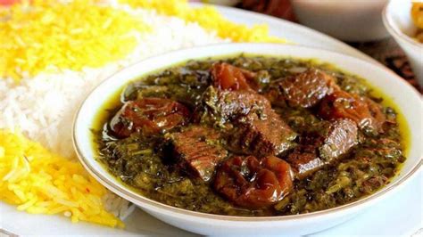 طرز تهیه خورشت به آلو با گوشت خوشمزه و زعفرانی با شکر