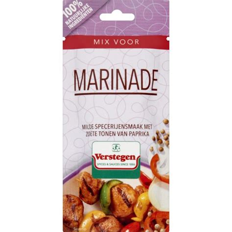 Verstegen Kruidenmix Voor Marinade Zakje Gram Dutchfoodexpress