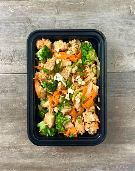 Sriracha Peanut Chicken Rice Bowls THE MEAL PREP MANUAL