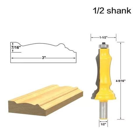 Broca Fresa Router Molduras Arquitectonicas O De Corona Meses Sin