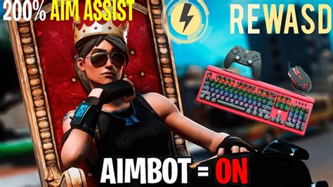 How To Get Aim Assist On Mouse And Keyboard In FORTNITE REWASD CONFIG